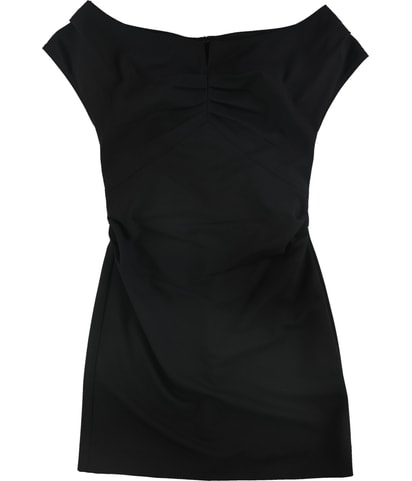 Ruched Off-Shoulder Bodycon Dress