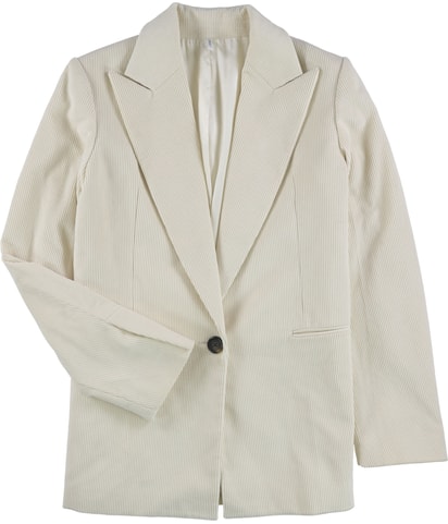 Corduroy One Button Blazer Jacket