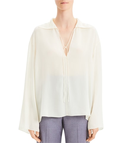 Chiffon Sailor Shell Blouse