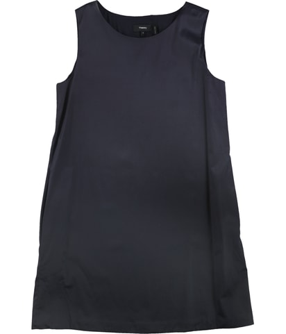 Solid Sleeveless Sheath Dress