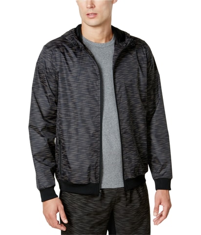 Reflective Printed Windbreaker Jacket