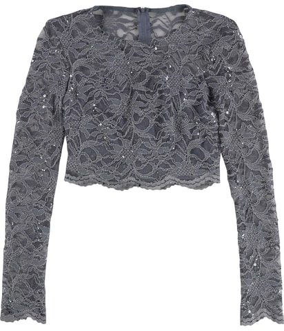 Lace Sequined Shell Blouse
