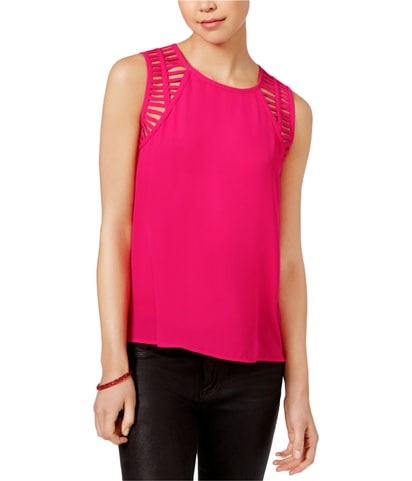 Cutout Shell Blouse