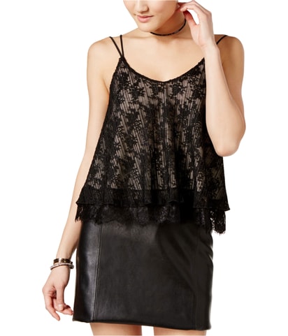 Strappy Knit Blouse