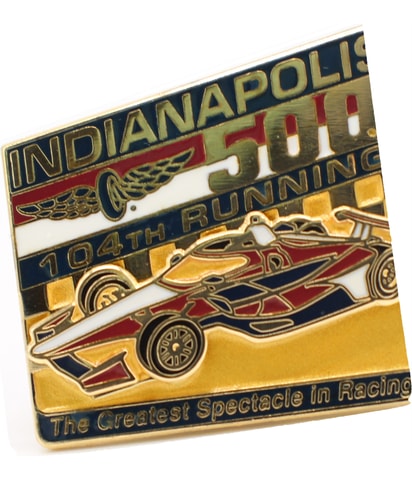 104th Running Pins Brooch Souvenir