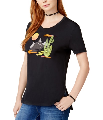 Embroidered Embellished T-Shirt