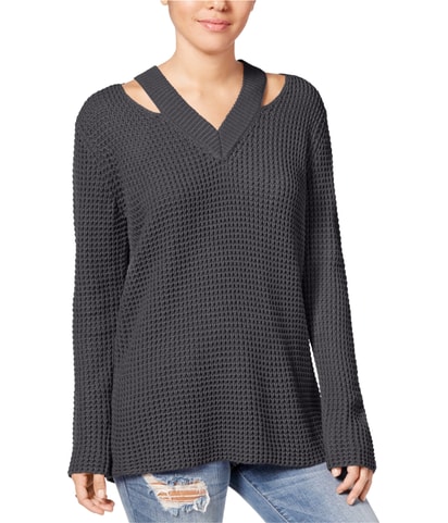 Cutout Pullover Sweater
