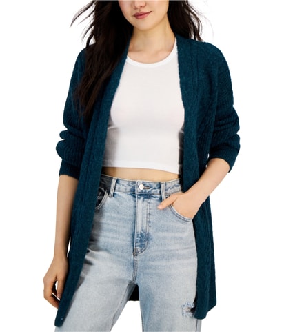 Fisherman Knit Cardigan Sweater