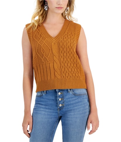 Cable Knit Sweater Vest