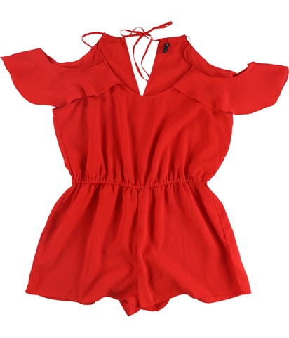 Scoop Neck Romper Jumpsuit