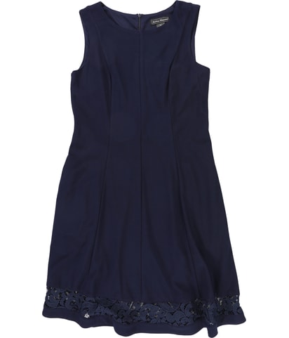 Lace Hem Midi Dress