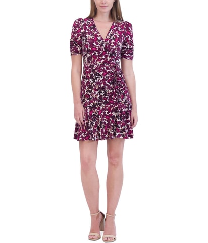 Patterened A-line Dress