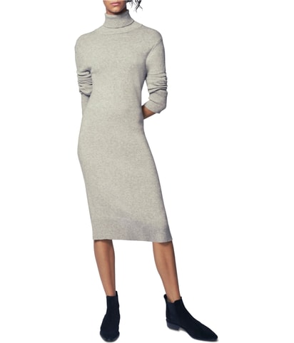 Solid Sweater Dress