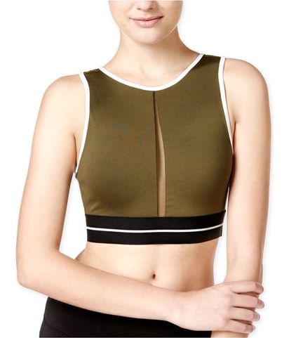Cora Crisscross-Back Illusion Sports Bra