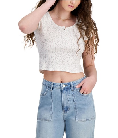 Floral Henley Shirt