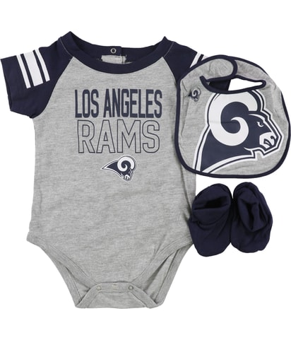 NFL Bib and Booties 3-Piece Bodysuit