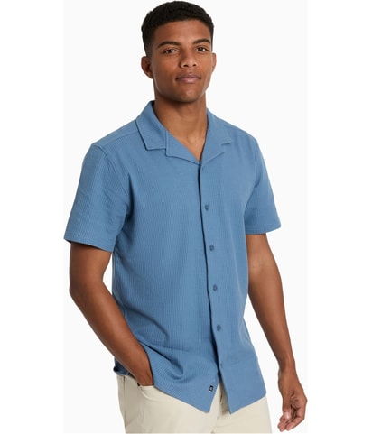 Seersucker Button Up Shirt