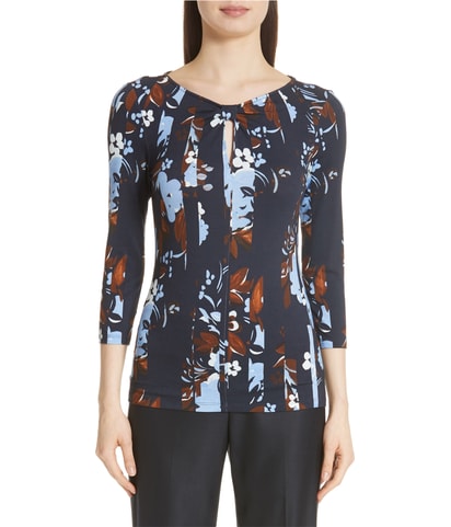 Keyhole Shell Blouse