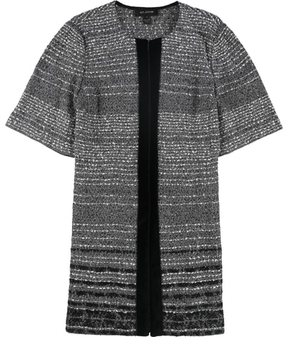 Front Zipper Striped Shirt Dress
