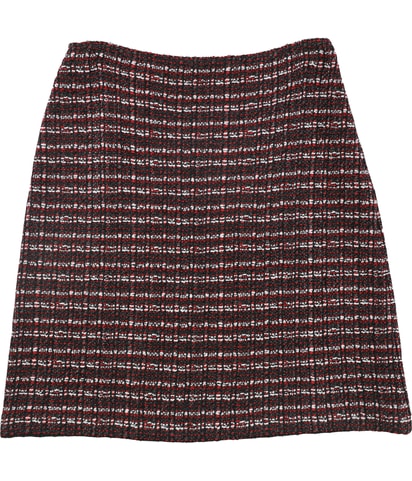 Novelty Tweed A-line Skirt