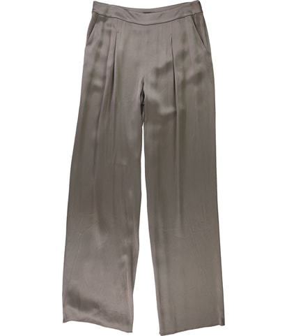 Solid Straight Leg Dress Pants