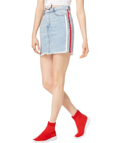 Side Stripe A-line Skirt