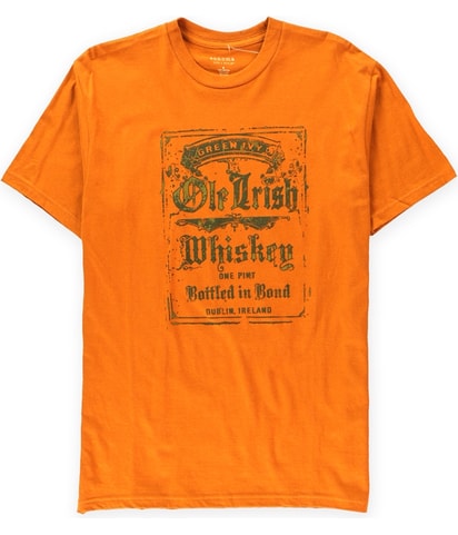 Green Ivy Ole Irish Whiskey Graphic T-Shirt