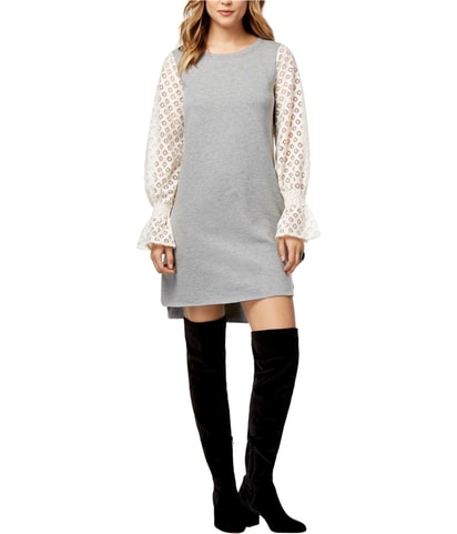 Lace Sleeve Shift Dress
