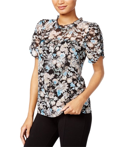 Floral Knit Blouse