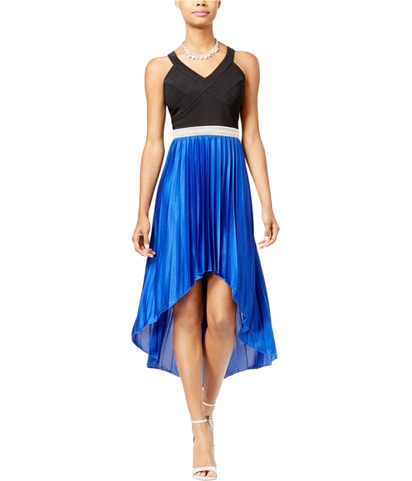 Pleated Gown Dress
