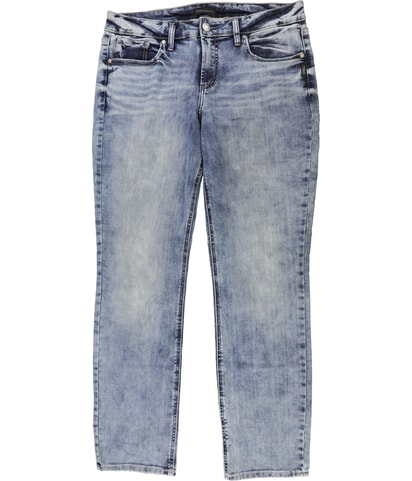 Suki Mid Rise Straight Leg Curvy Jeans