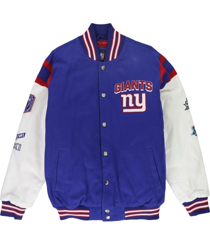 Giants Super Bowl XLVI Varsity Jacket