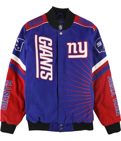 New York Giants Embroidered Varsity Jacket