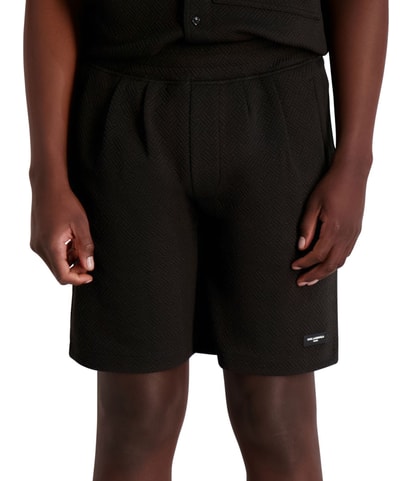 Textured Casual Walking Shorts