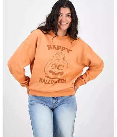 Halloween Snoopy Pullover Sweater