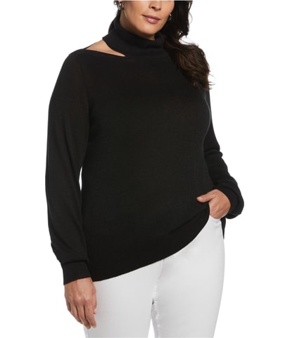 Rib Trim Pullover Sweater