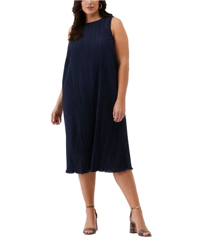Pleated Maxi Dress