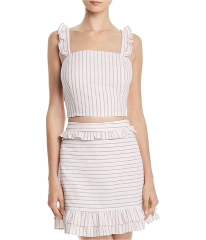 Tie-Back Sleeveless Blouse Top