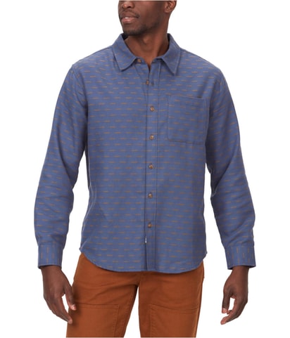 Fairfax Dashed Stripe Flannel Button Up Shirt