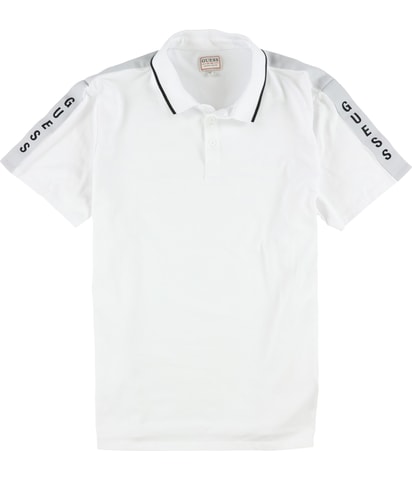 Logo Tape Tipped Polo Shirt
