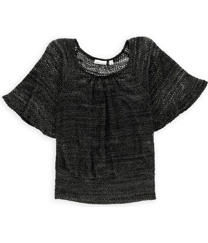 Metallic 2 Fer Shell Blouse