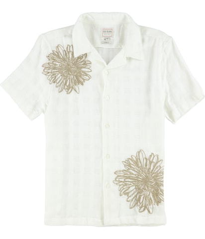Conrad Regular-Fit Embroidered Button Up Shirt