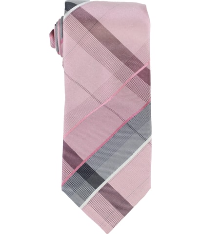 Plaid Silk Self-tied Necktie
