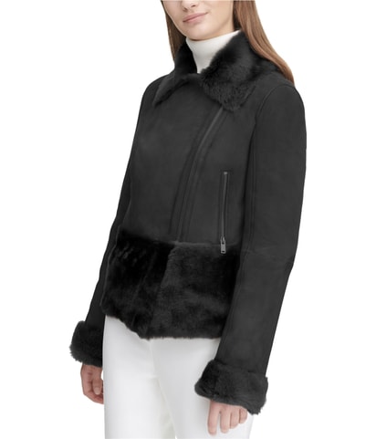 Shearling Motorcycle Jacket