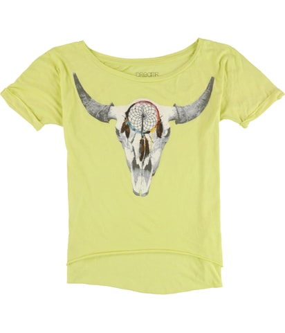 Cattle Skull Graphic T-Shirt