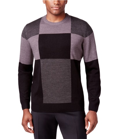 Patchwork Colorblock Pullover Sweater