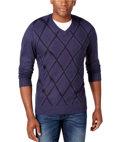 Diamond V Pullover Sweater