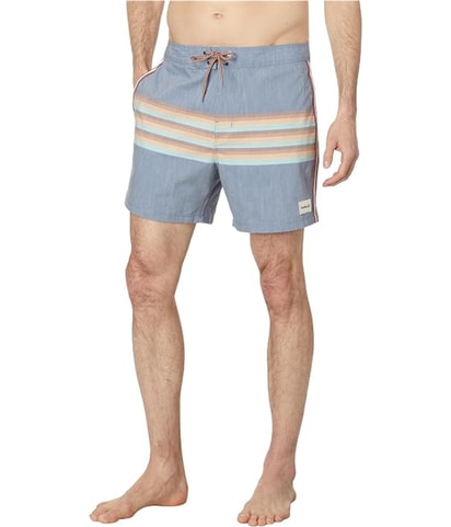 Striped 16'' Swim Bottom Board Shorts