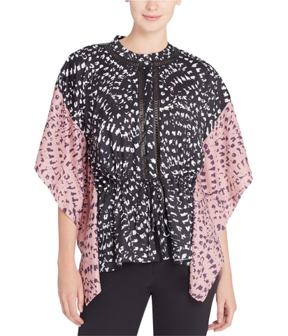 Butterfly Sleeve Knit Blouse