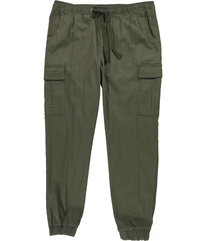 Cargo Twill Straight Leg Jogger Casual Pants